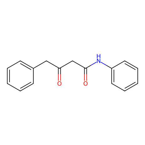 3-oxo-N,4-diphenylbutanamide structure
