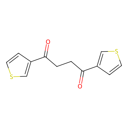 1,4-Di(3-thienyl)-1,4-butanedione structure