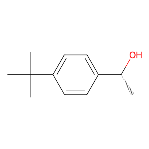 (1R)-1-(4-tert-butylphenyl)ethan-1-ol structure