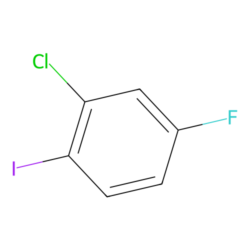 2-Chloro-4-fluoro-1-iodobenzene structure