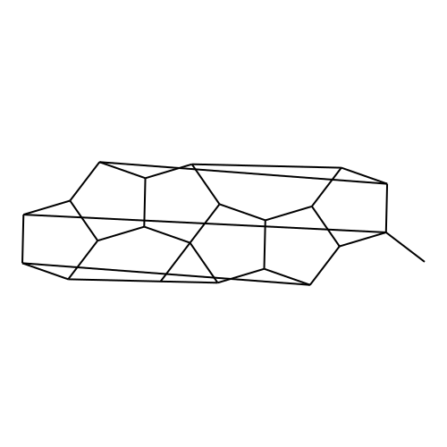 1,16-Dimethyldodecahedrane structure