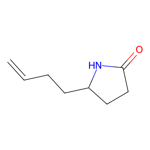 5-But-3-enylpyrrolidin-2-one structure