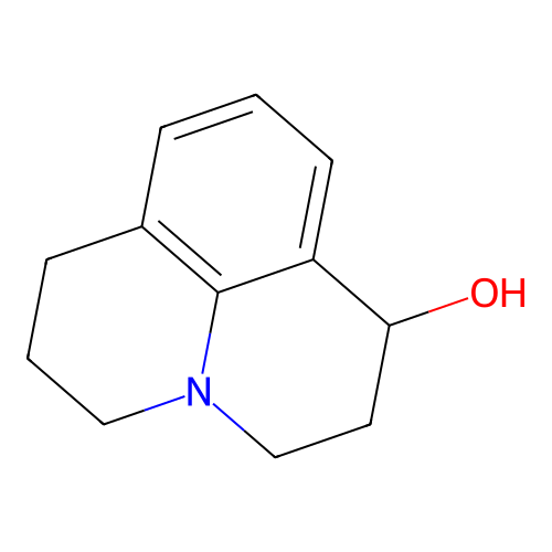 1H,5H-Benzo(ij)quinolizin-1-ol, 2,3,6,7-tetrahydro- structure