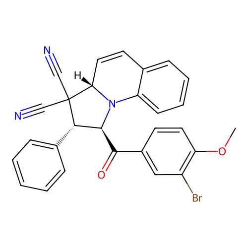 C28H20BrN3O2 structure