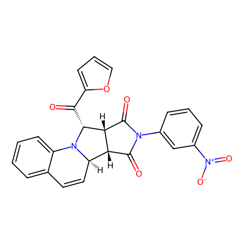 C25H17N3O6 structure