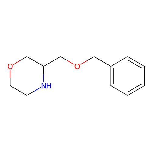 3-((Benzyloxy)methyl)morpholine structure