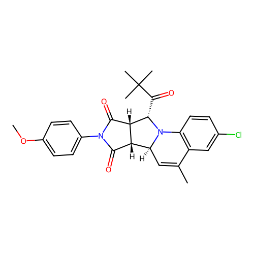C27H27ClN2O4 structure
