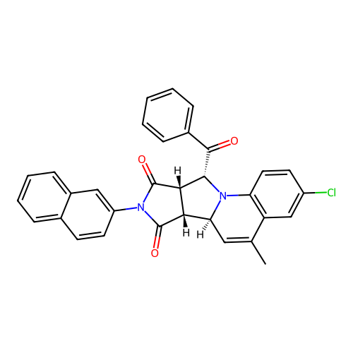 C32H23ClN2O3 structure