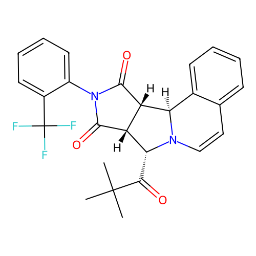 C26H23F3N2O3 structure