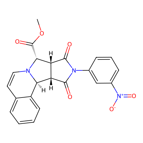 C22H17N3O6 structure
