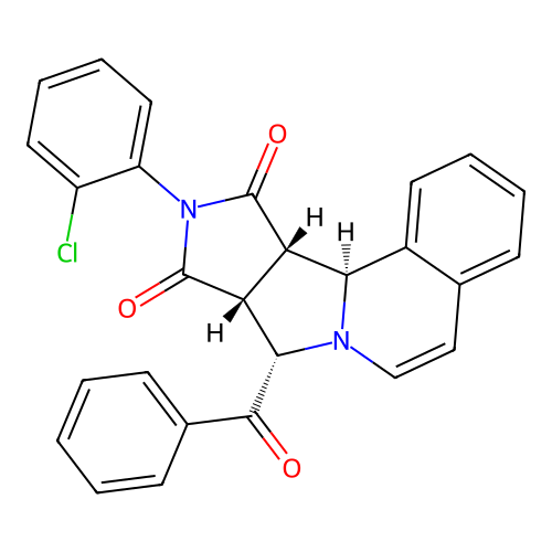C27H19ClN2O3 structure