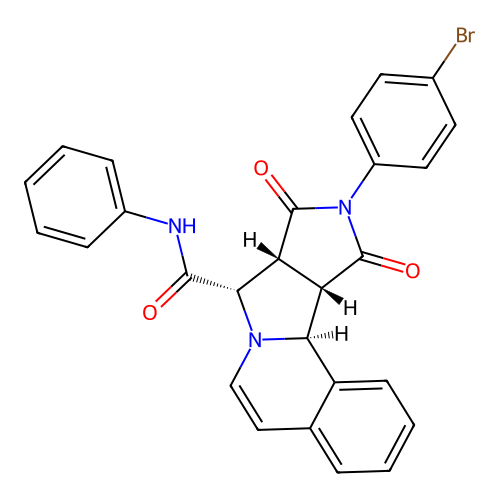 C27H20BrN3O3 structure