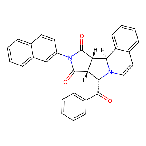 C31H22N2O3 structure