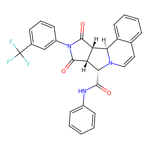 C28H20F3N3O3 structure