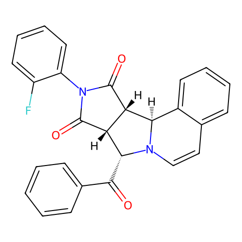 C27H19FN2O3 structure