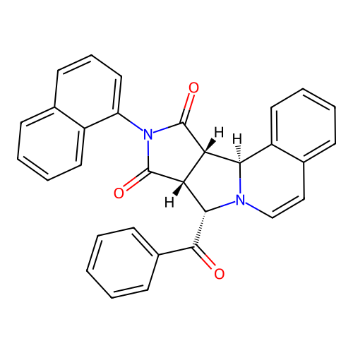 C31H22N2O3 structure
