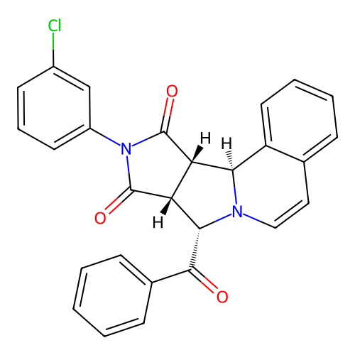 C27H19ClN2O3 structure