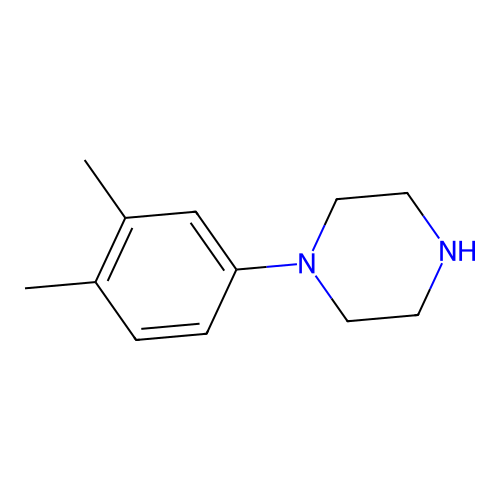 1-(3,4-Xylyl)piperazine structure