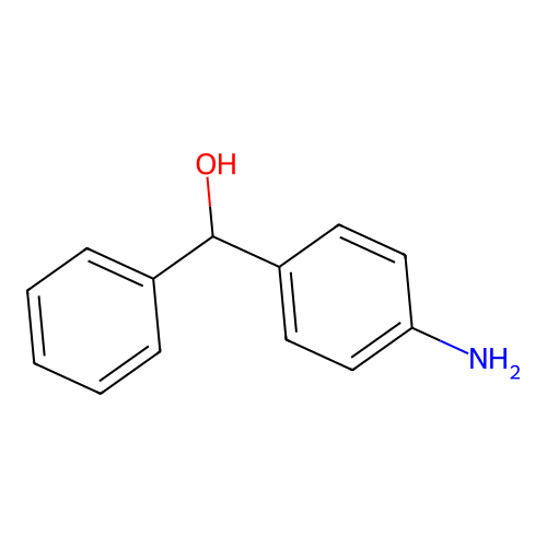 (4-Aminophenyl)(phenyl)methanol structure