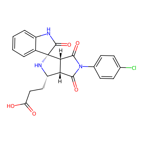 C22H18ClN3O5 structure