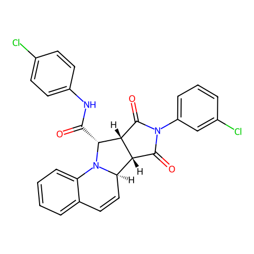 C27H19Cl2N3O3 structure