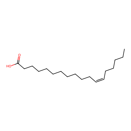 12-Octadecenoic acid, (12Z)- structure