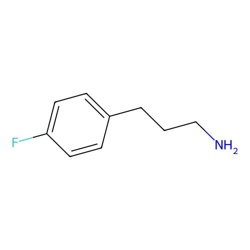 3-(4-Fluorophenyl)propan-1-amine structure