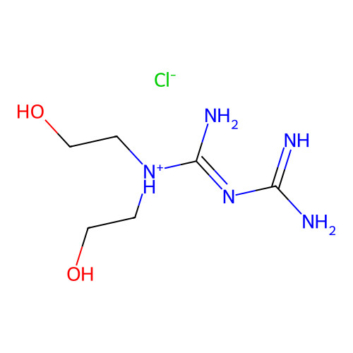 N,N-Bis(2-hydroxyethyl)triimidodicarbonic diamide--hydrogen chloride (1/1) structure