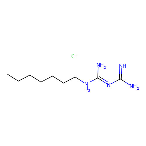 N-Heptyltriimidodicarbonic diamide--hydrogen chloride (1/1) structure