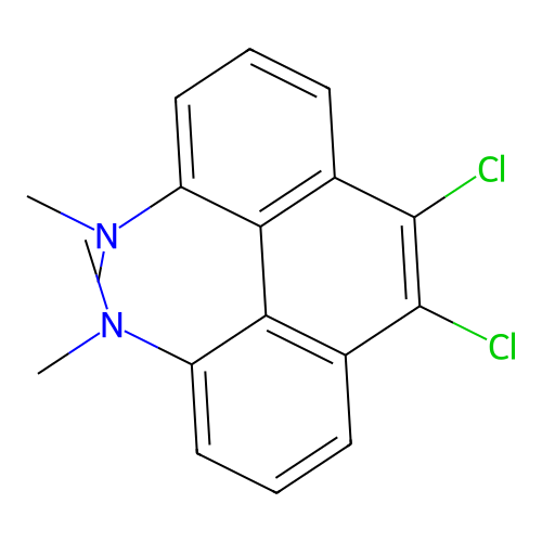 9,10-dichloro-4-N,4-N,5-N,5-N-tetramethylphenanthrene-4,5-diamine structure