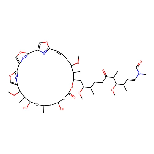 N-[(E)-11-[(24Z)-12,16-二羟基-10,22-二甲氧基-11,14,21-三甲基-18-氧代-3,7,19,27-四氧杂-29,30,31-三氮杂四环[24.2.1.12,5.16,9]二十一三十-1(28),2(31),4,6(30),8,24,26(29)-七烯-20-基]-4,10-二甲氧基-3,5,9-三甲基-6-氧代十一-1-烯基]-N-甲基甲酰甲酰胺 structure