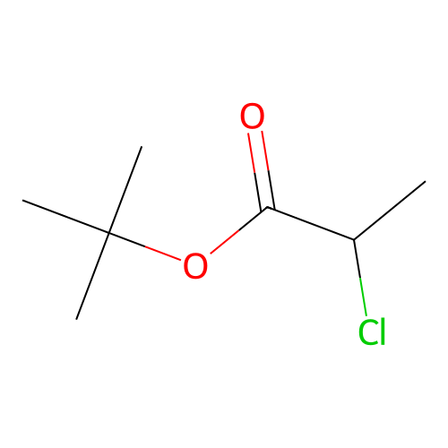 tert-Butyl 2-chloropropanoate structure