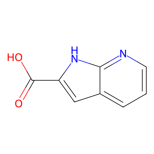 1H-pyrrolo[2,3-b]pyridine-2-carboxylic acid structure