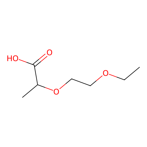 2-(2-Ethoxyethoxy)propanoic acid structure
