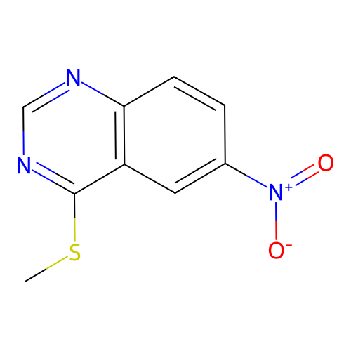 4-Methylsulfanyl-6-nitroquinazoline structure