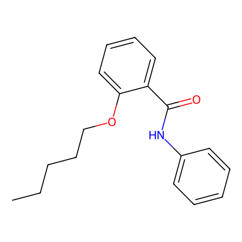2-(pentyloxy)-N-phenylbenzamide structure