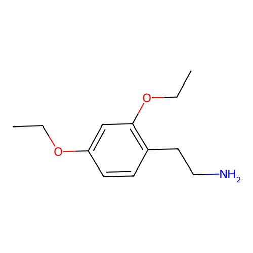 2-(2,4-Diethoxyphenyl)ethanamine structure