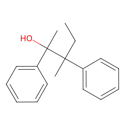 3-Methyl-2,3-diphenyl-2-pentanol structure