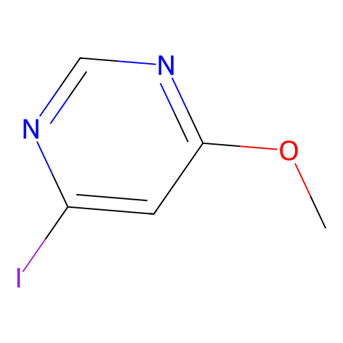 4-Iodo-6-methoxypyrimidine structure