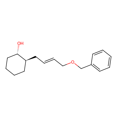 Cyclohexanol, 2-(4-(phenylmethoxy)-2-butenyl)-, (1alpha,2beta(E))- structure