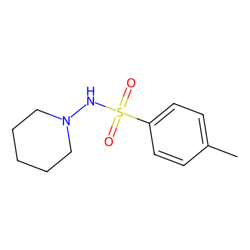 4-methyl-N-piperidin-1-ylbenzenesulfonamide structure