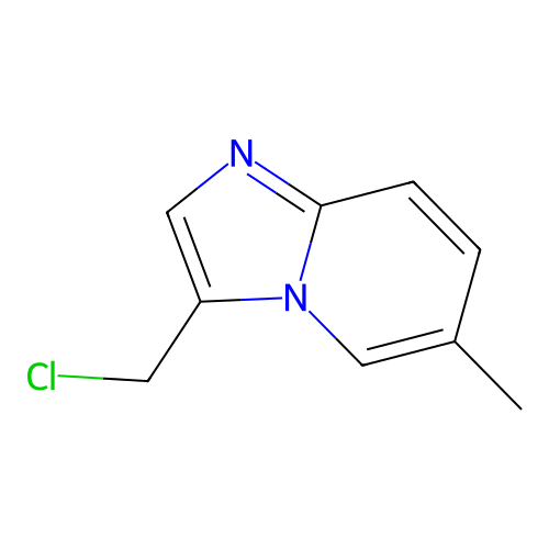 3-(Chloromethyl)-6-methylimidazo[1,2-a]pyridine structure