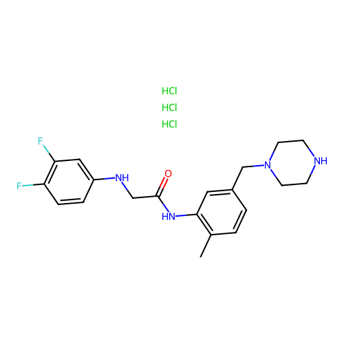 GW791343 trihydrochloride structure