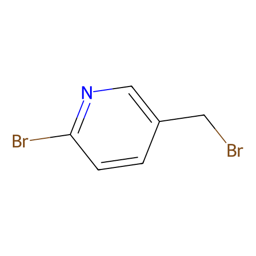 2-Bromo-5-bromomethylpyridine structure