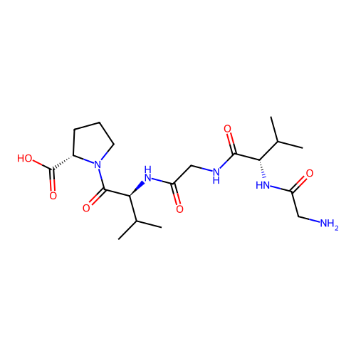 Gly-Val-Gly-Val-Pro structure