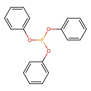 亚磷酸三苯酯 structure
