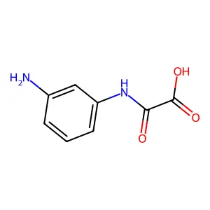 间氨基氧苯胺酸 structure