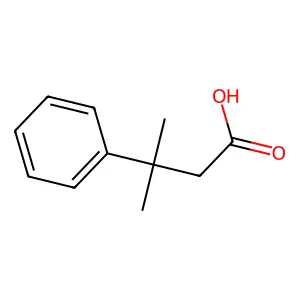 beta-Phenylisovaleric acid structure