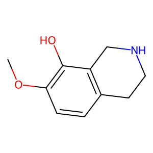7-Methoxy-1,2,3,4-tetrahydroisoquinolin-8-ol structure