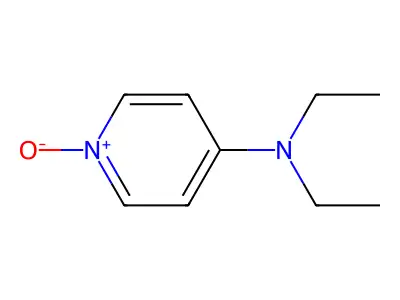 4-Pyridinamine, N,N-diethyl-, 1-oxide structure